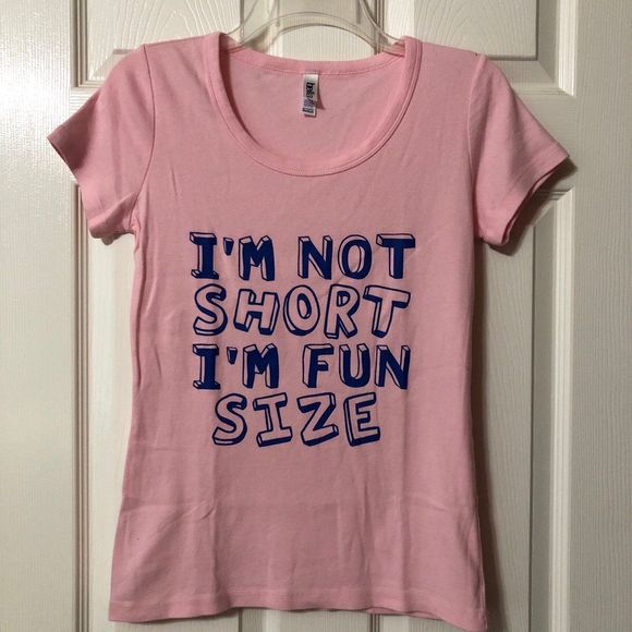 Graphic Tee for Women T-Shirt Size Medium Pink Bella Tees - Picture 2 of 6